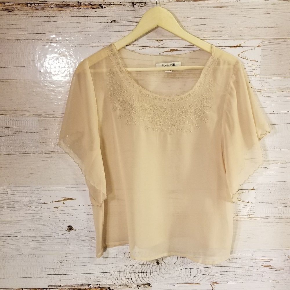 Forever 21 lightweight blouse‎
